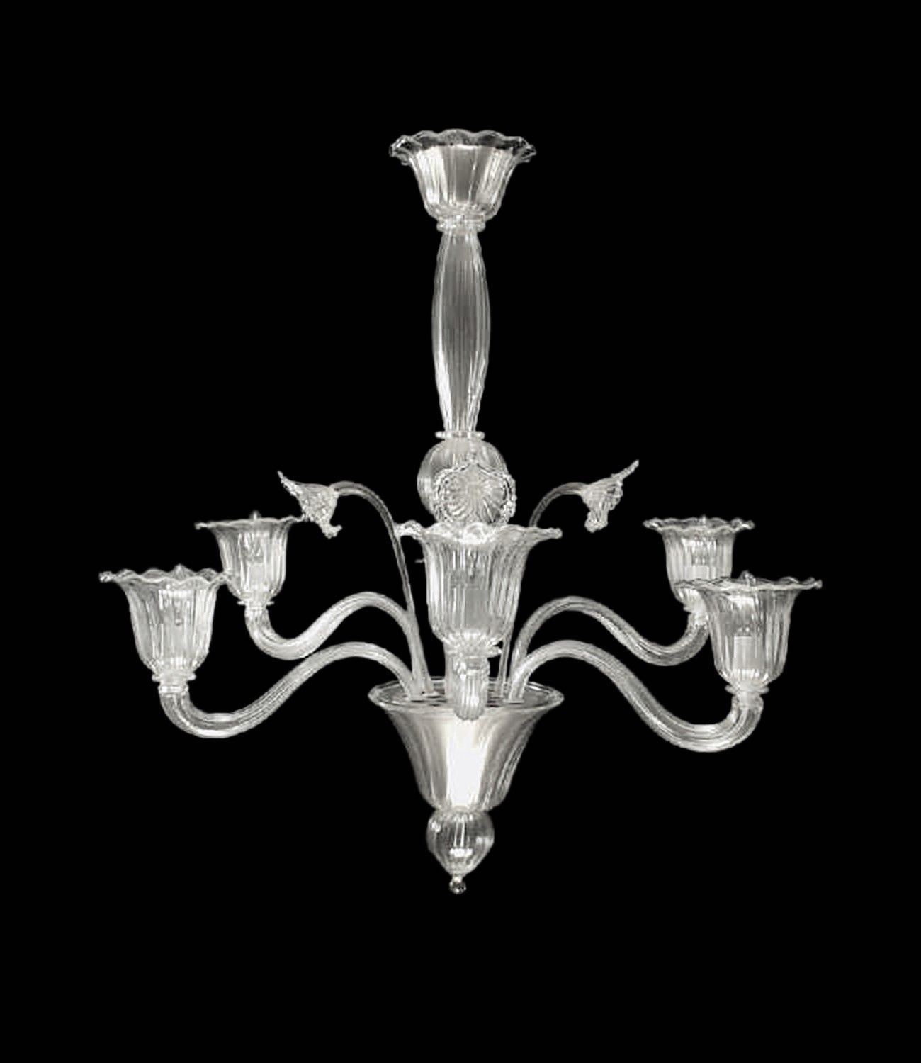 Lampadario Barovier Fiori