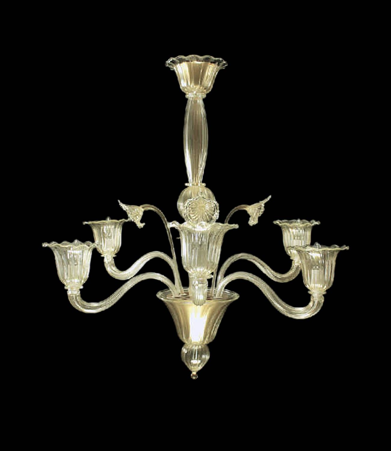Lampadario Barovier Fiori