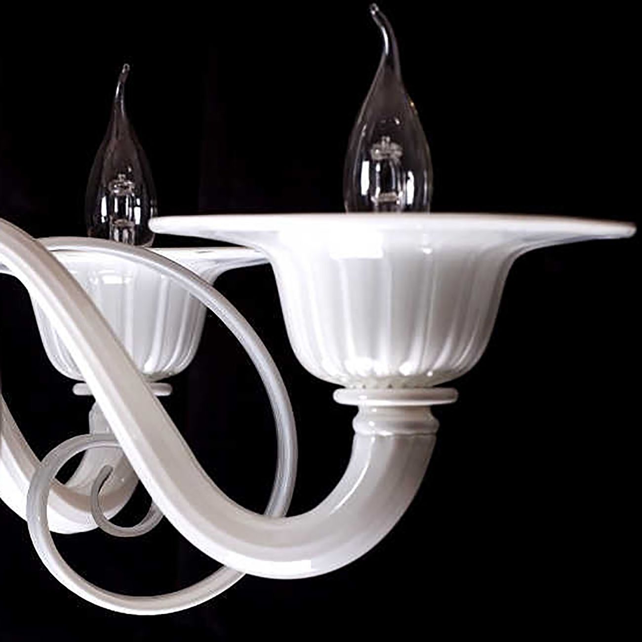 Lampadario Pastorale Bianco