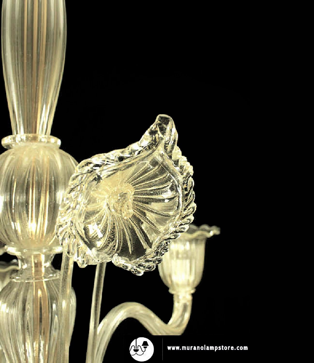 Lampadario Barovier Fiori