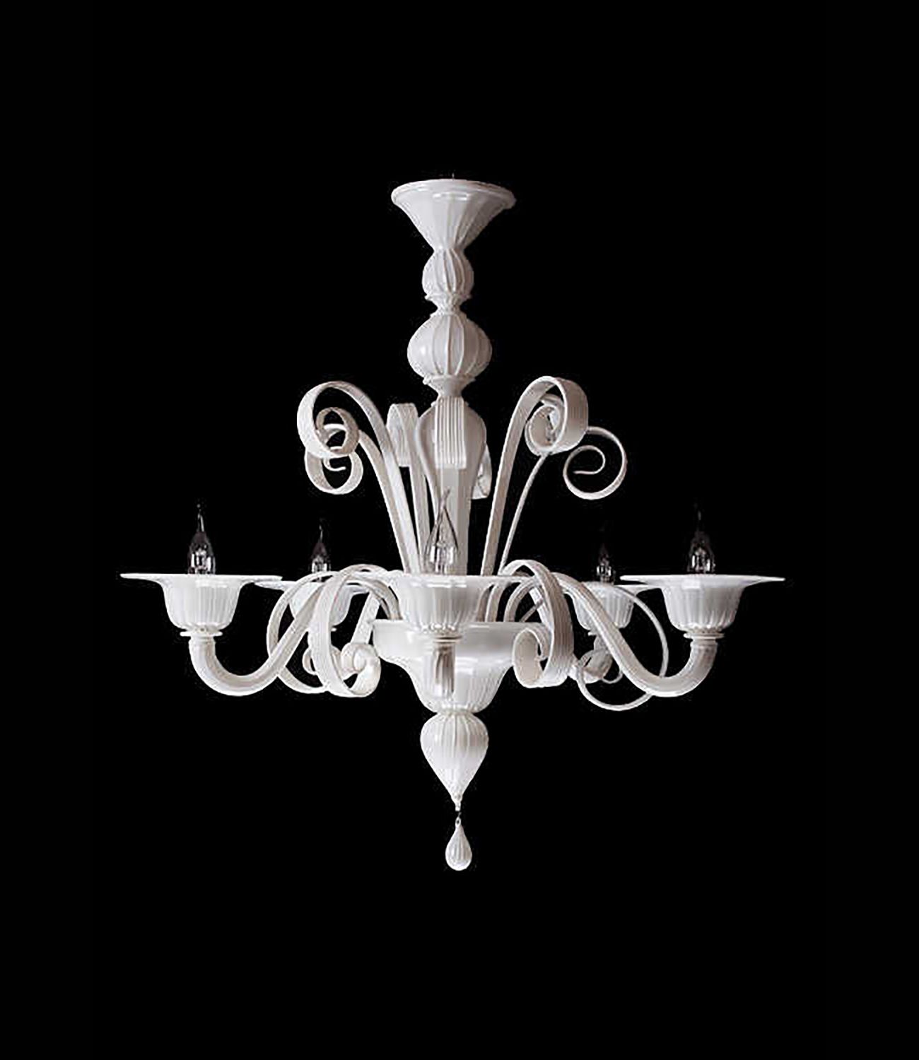 Lampadario Pastorale Bianco