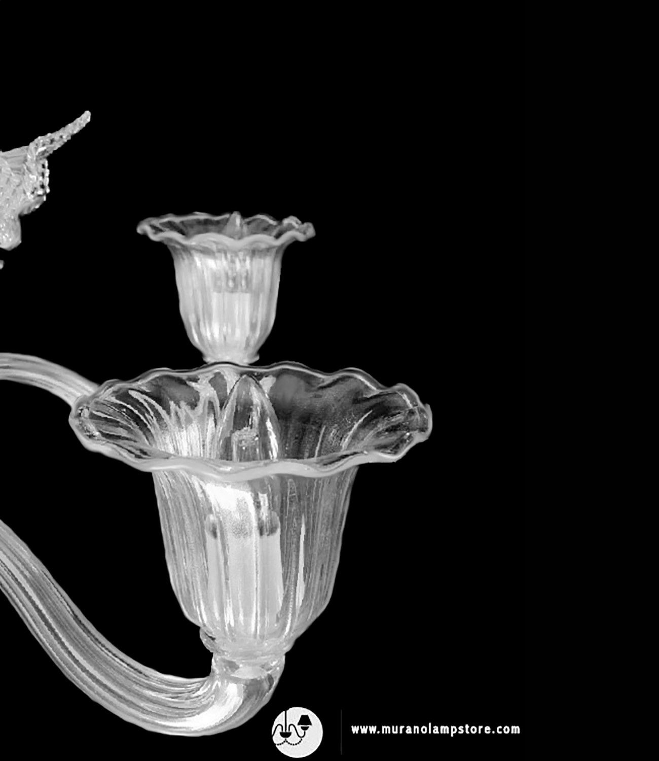 Lampadario Barovier Fiori