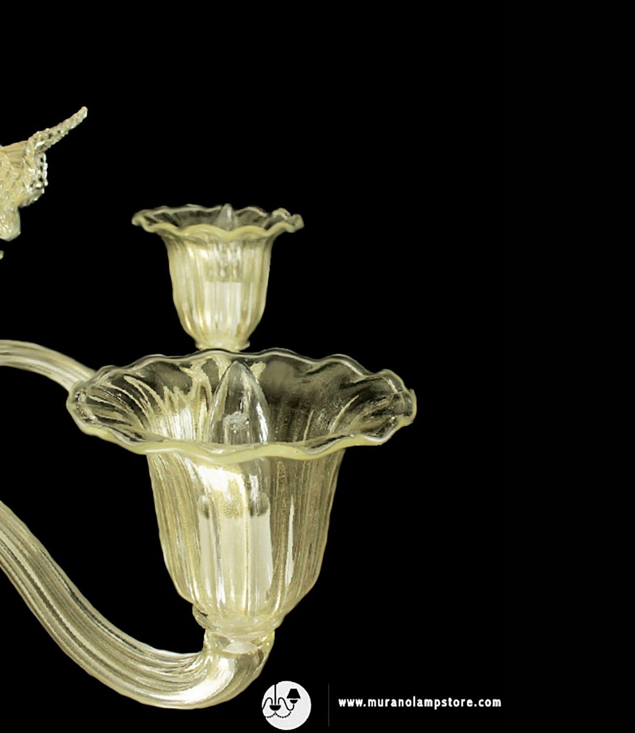 Lampadario Barovier Fiori