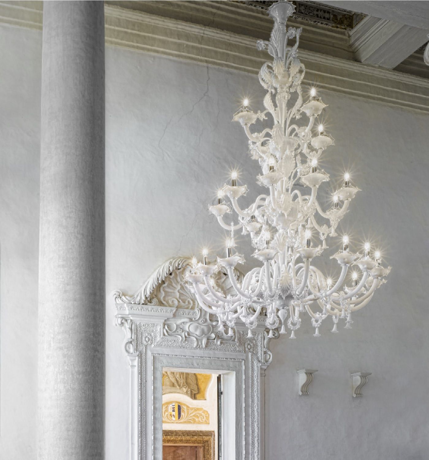 Murano Glass Chandelier Coccole XL MuranoLampStore