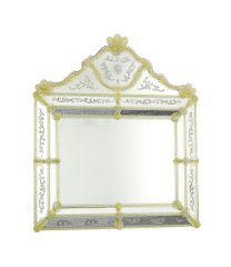Specchio di Murano Tofana oro 24k